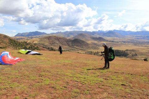 Paragliding Tandem Flight over the Sacred Valley Peru